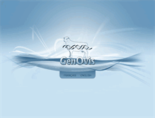 Tablet Screenshot of genovis.ca